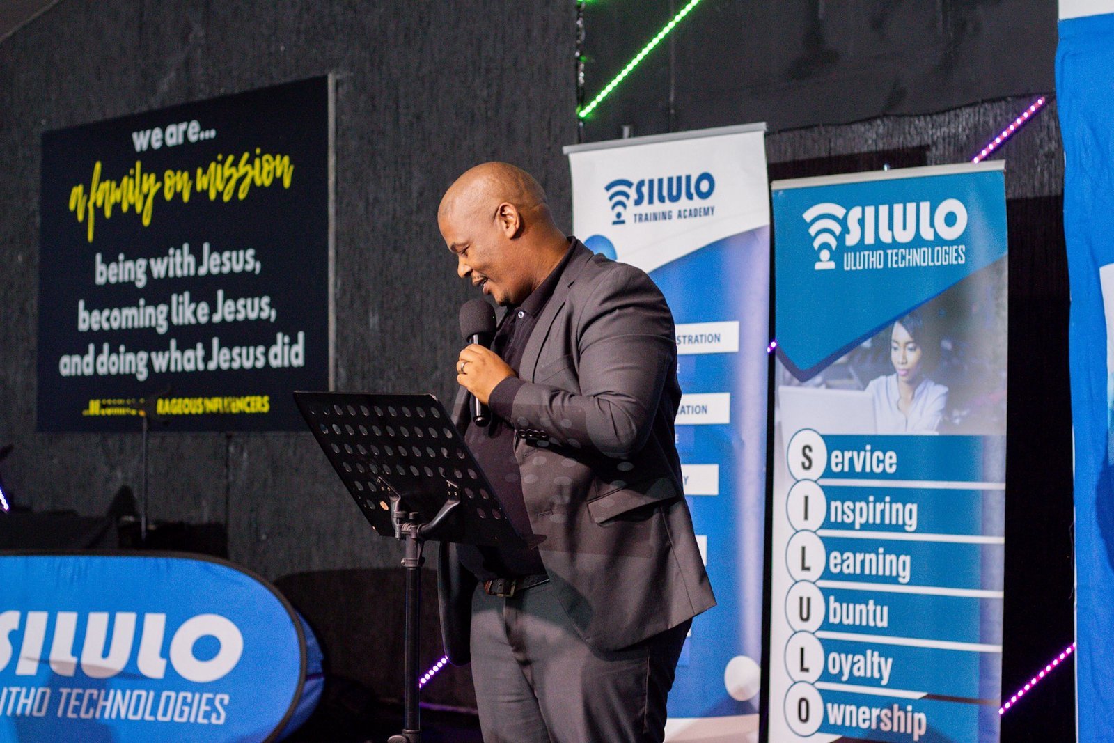 Lonwabo Rani Speaking at a event